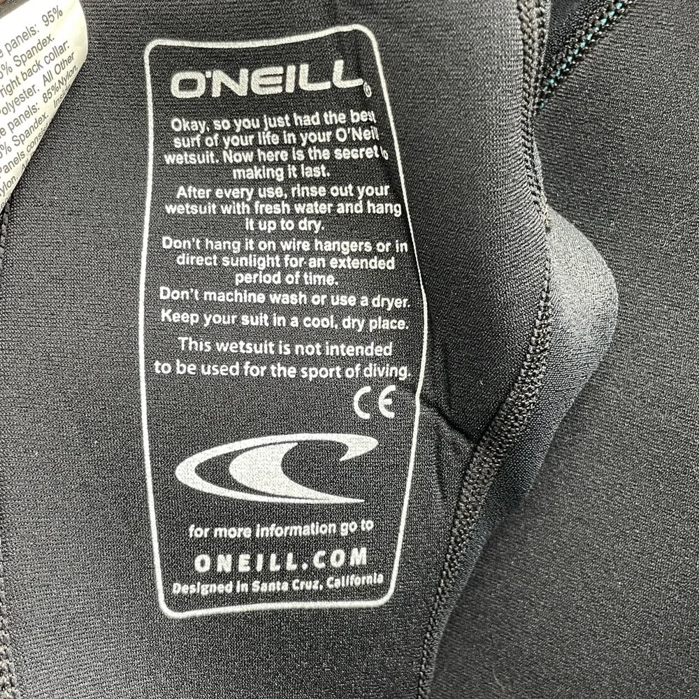 O'Neill‎ Wetsuit Youth 14 Swim Surf Scuba Snorkel Deep Diving Water Sportswear